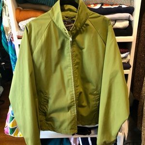 1960s Green Zip Jacket